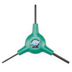 Park Tool TWS-3 3-Way Torx Compatible Wrench - T10/T25/T30