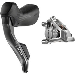SRAM RED eTap AXS HRD Shift/Brake Lever and Hydraulic Disc Caliper - Left/Front, Flat Mount 20mm Offset