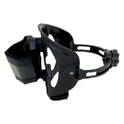 BiKASE Bicycle Water Bottle Cage, ABC Cage with Anywhere Cage Strap Adapter