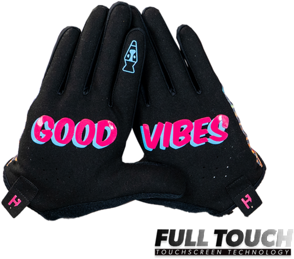 Handup Most Days Gloves Color: Reverse Tie Dye