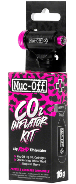 Muc-Off CO2 Road Inflator Kit Muc-Off CO2 Road Inflator Kit