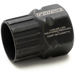 Pedro's Freewheel Socket, Multi-Speed 12-Spline x 23mm