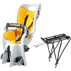 Topeak Topeak Baby Seat II Baby Seat On rear rack (included) Yellow